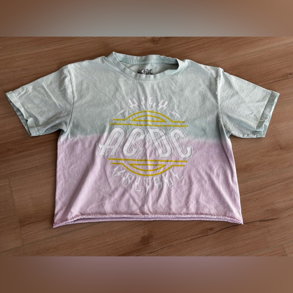AC/DC Women's Pastel Graphic Tee